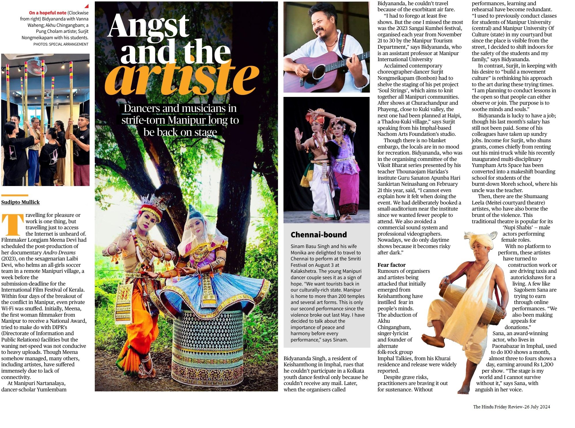 Angst and the artiste - Sudipto Mullick