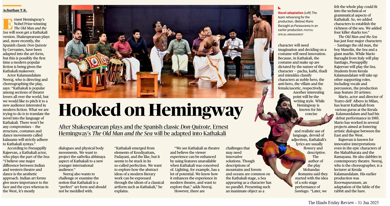 Hooked on Hemingway - Achuthan TK