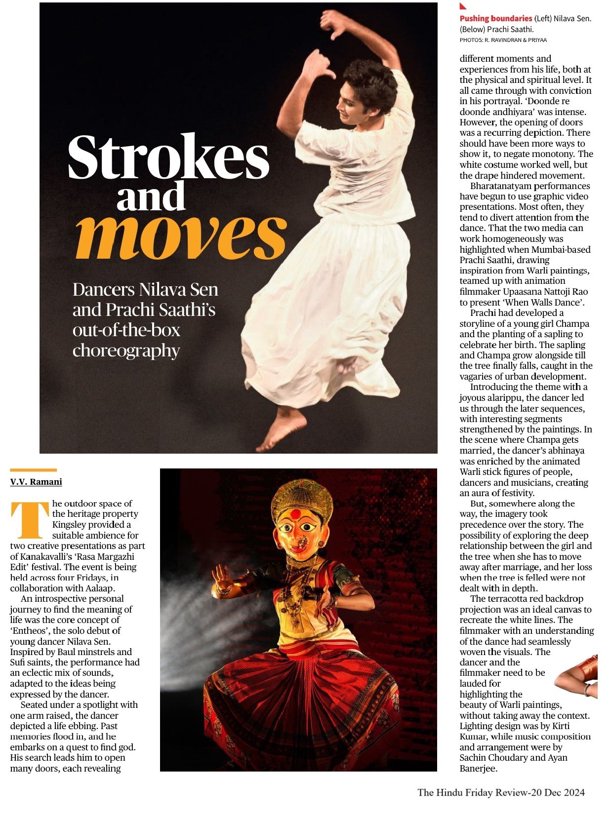 Strokes and moves - V.V. Ramani