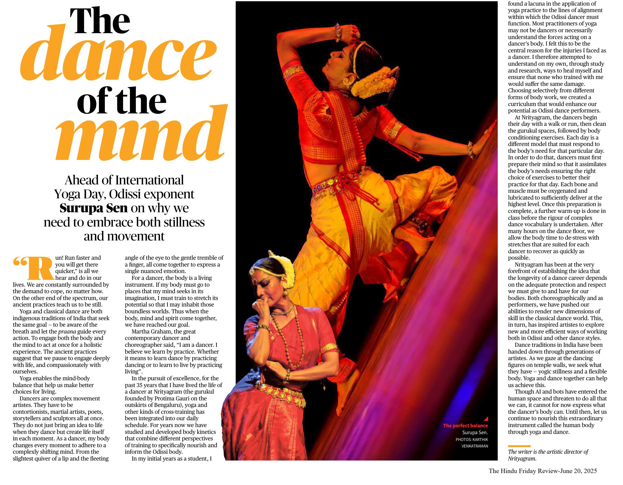 The dance of the mind - Surupa Sen