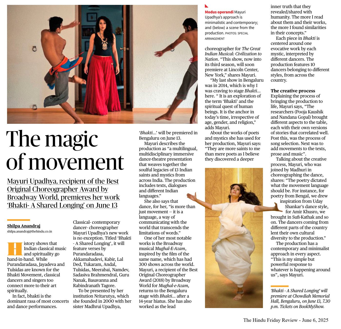 The magic of movement - Shilpa Anandraj