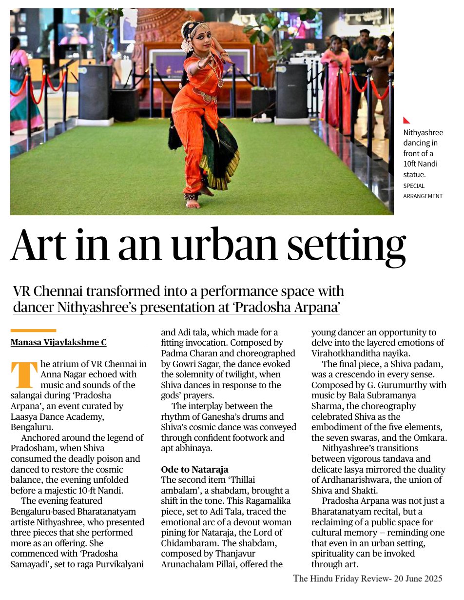 Art in an urban setting - Manasa Vijayalakshme C