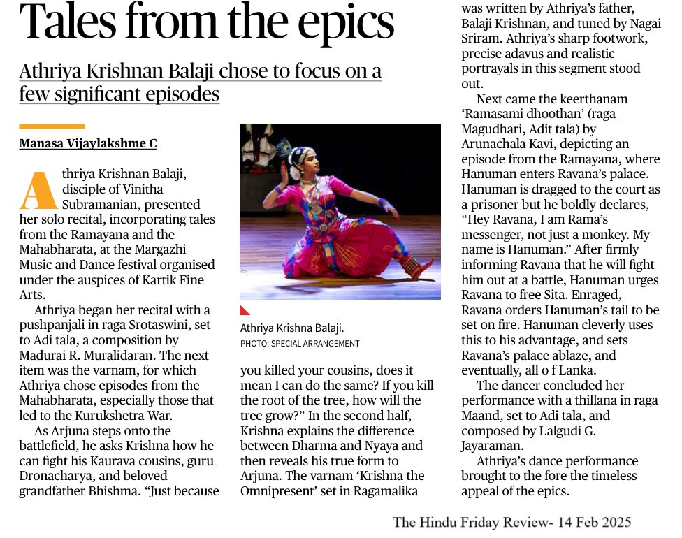 Tales from the epics - Manasa Vijaylakshme C