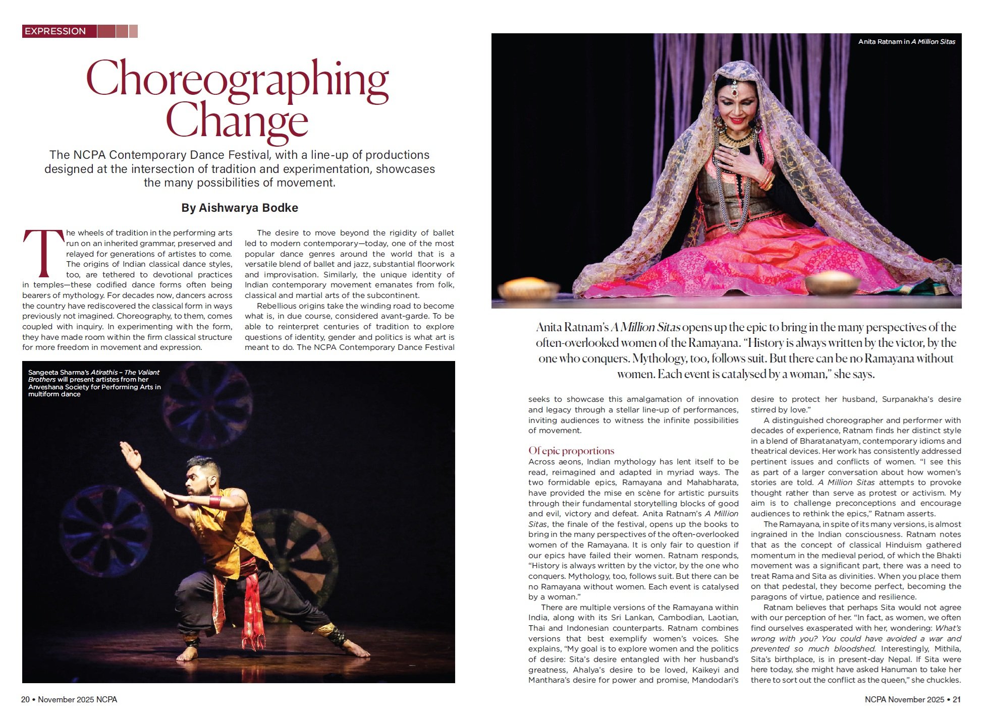 Choreographing change - Aishwarya Bodke