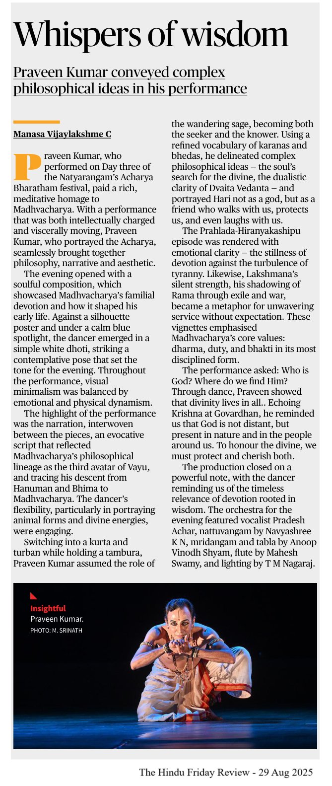 Whispers of wisdom - Manasa Vijaylakshme C