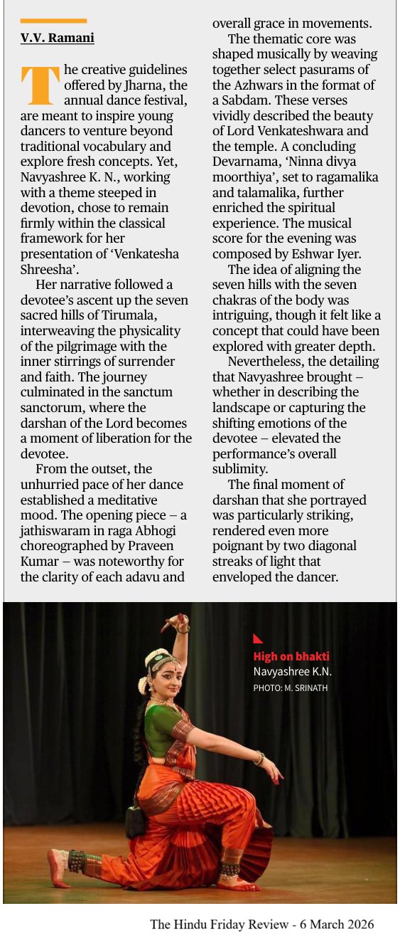 On a spiritual quest - V.V. Ramani