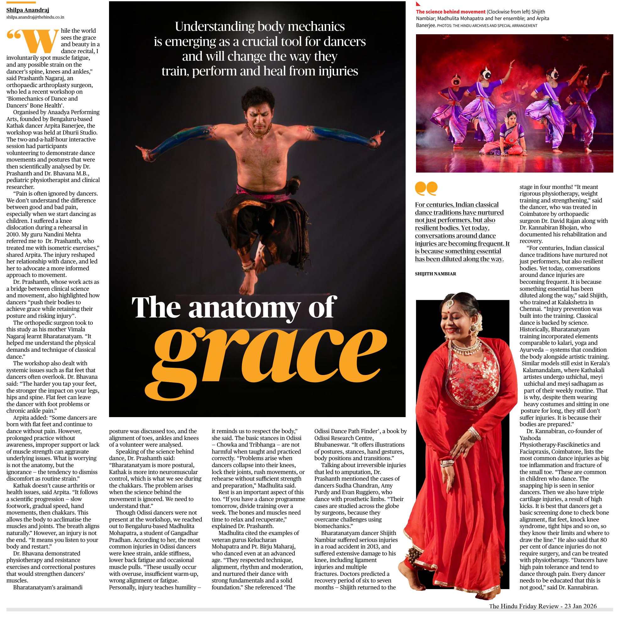 The anatomy of grace - Shilpa Anandraj