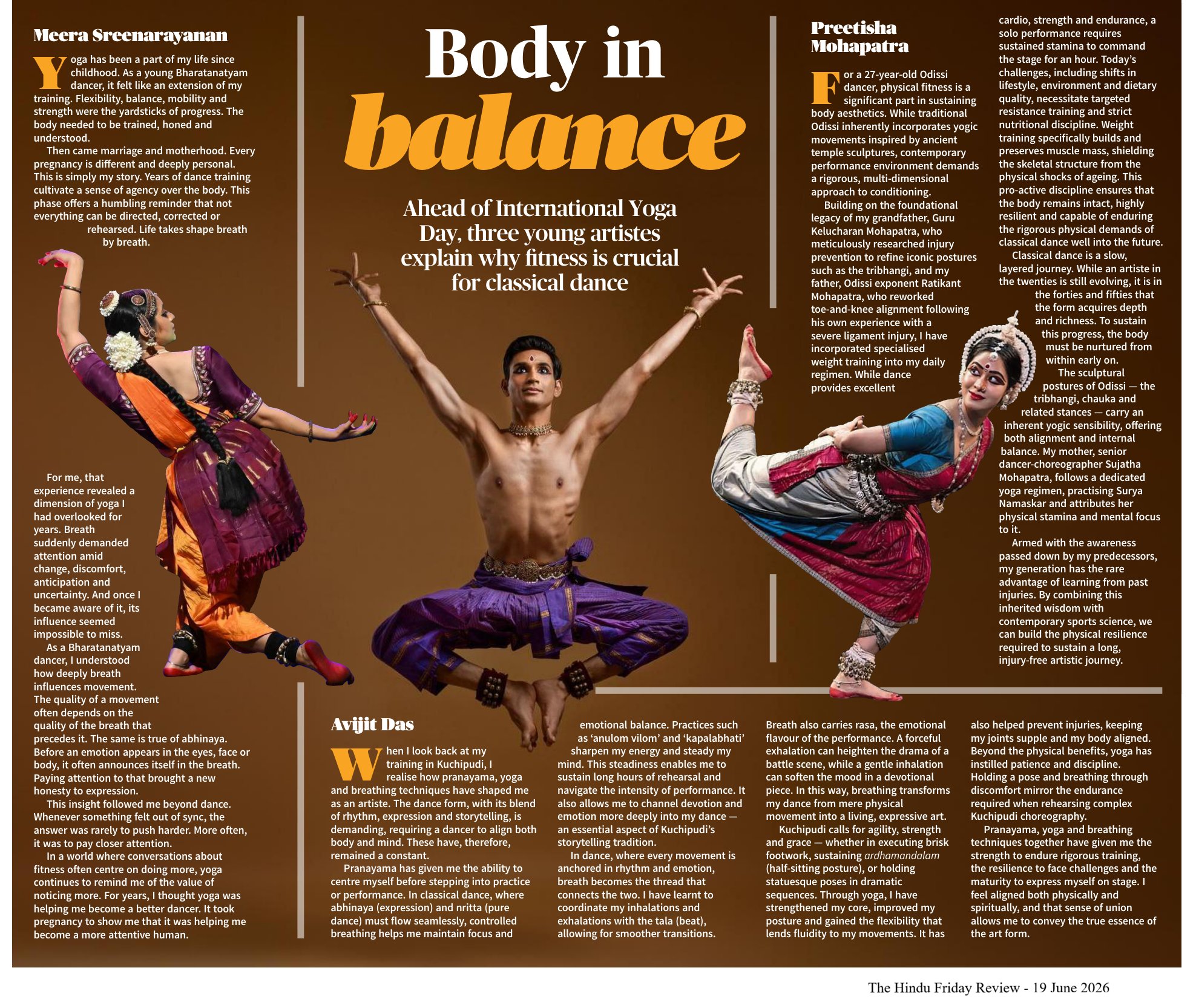 Body in balance