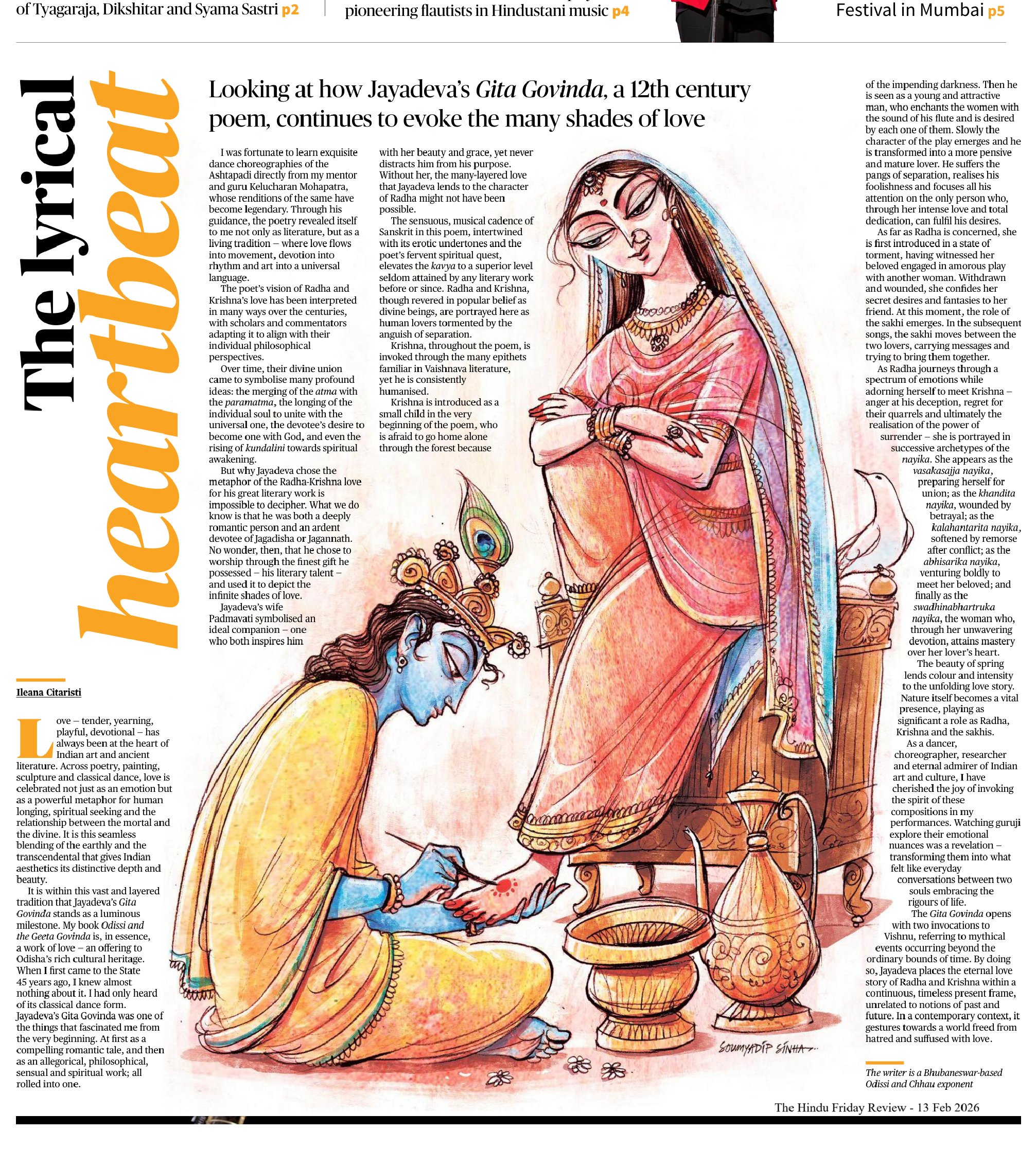 The lyrical heartbeat - Ileana Citaristi