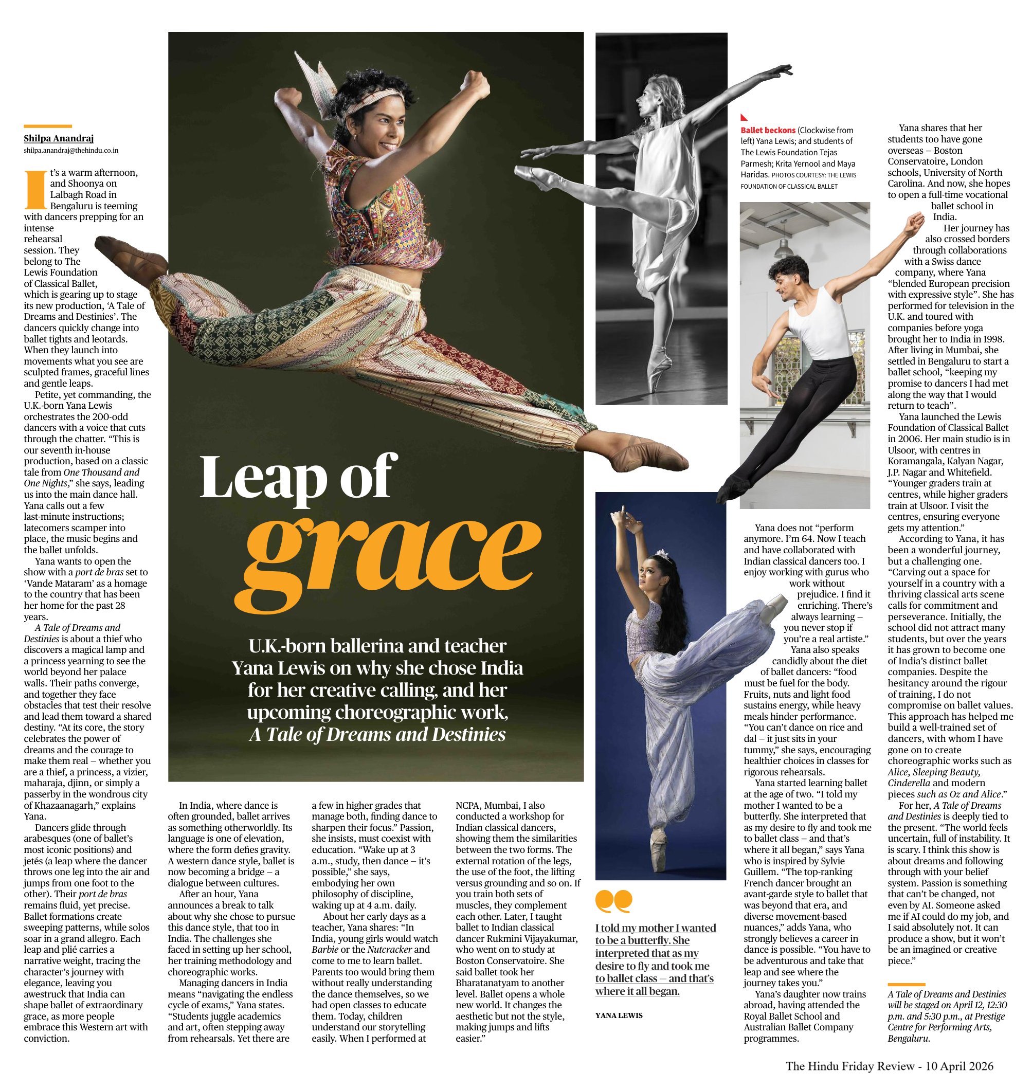 Leap of grace - Shilpa Anandraj